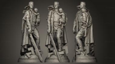 3D model Soviet War Memorial (STL)